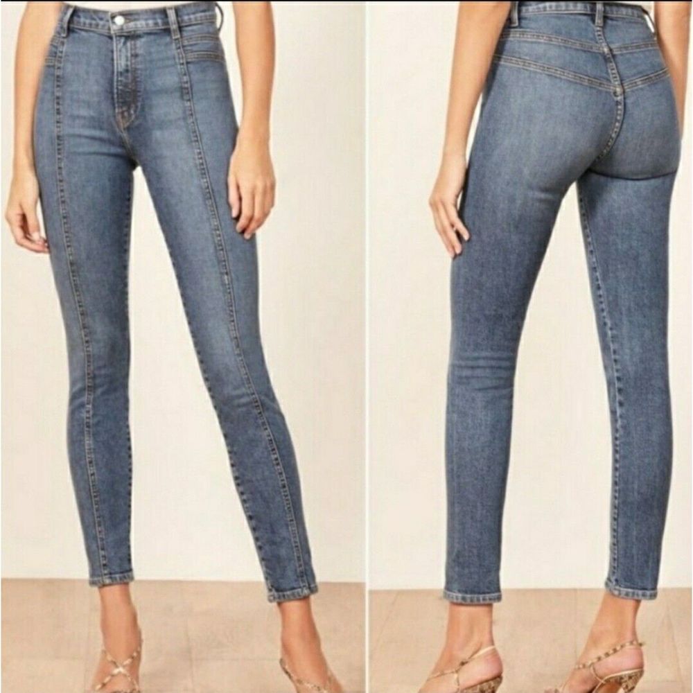 Reformation | Suzie Skinny Jean | Size 27 | Rhine Wash